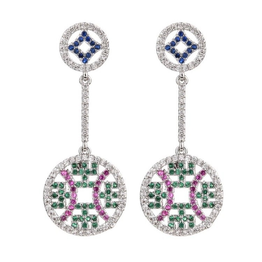 Swarovski Elements Earrings - Not Swan Stamped